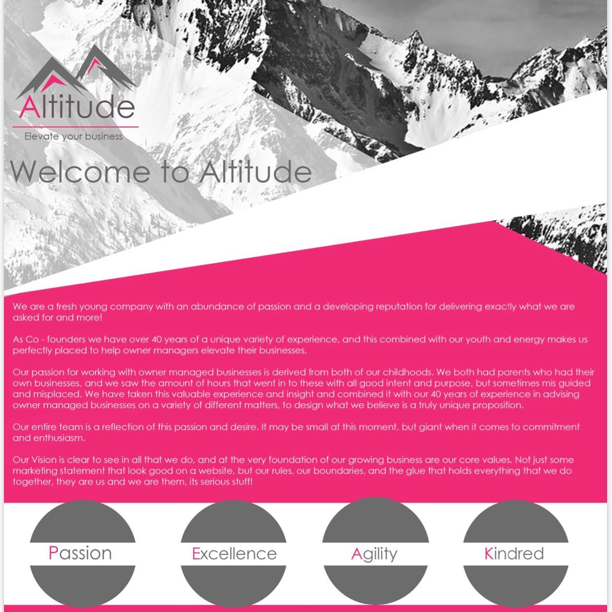 Welcome to Altitude!
