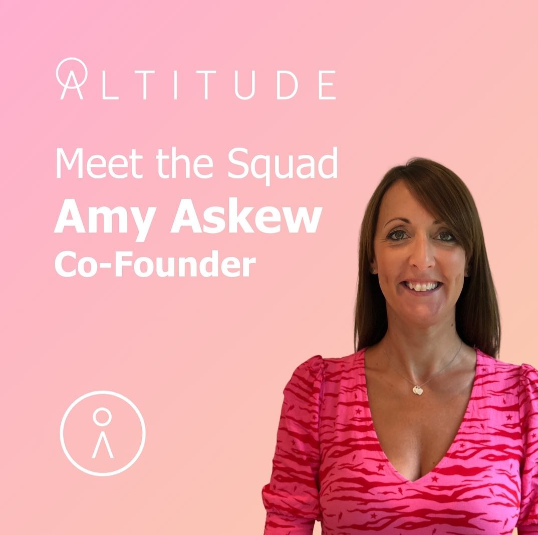 "Balance is not something you find, it’s something you create." Meet Altitude Co-Founder @amyaskew34 with some to