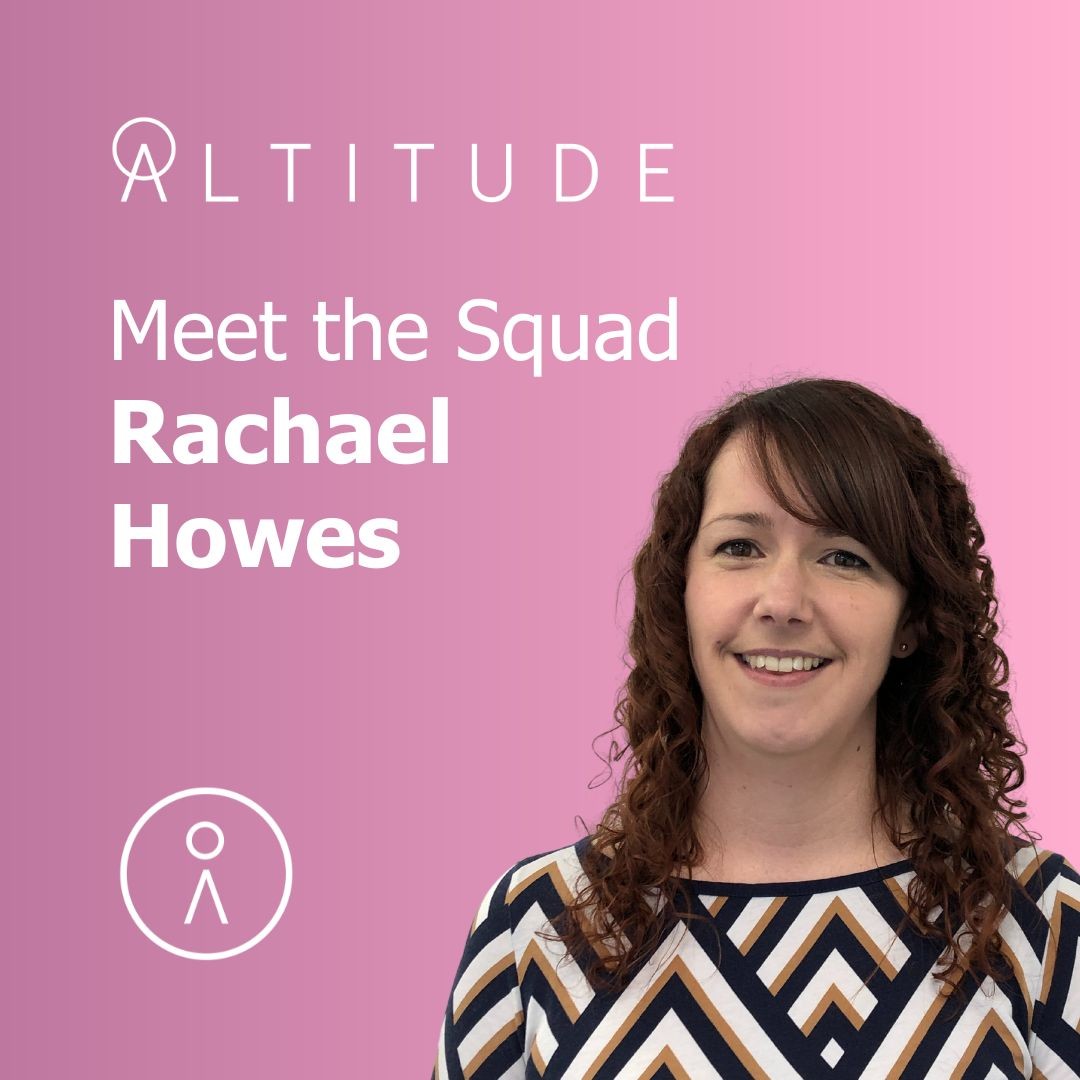 with Altitude's @rachg_1  Rachael's been on quite the levelling-up journey since leaving her native Isle of Wight for the 'mainland', which includes taking a night course during her last year of Uni! 🎚️