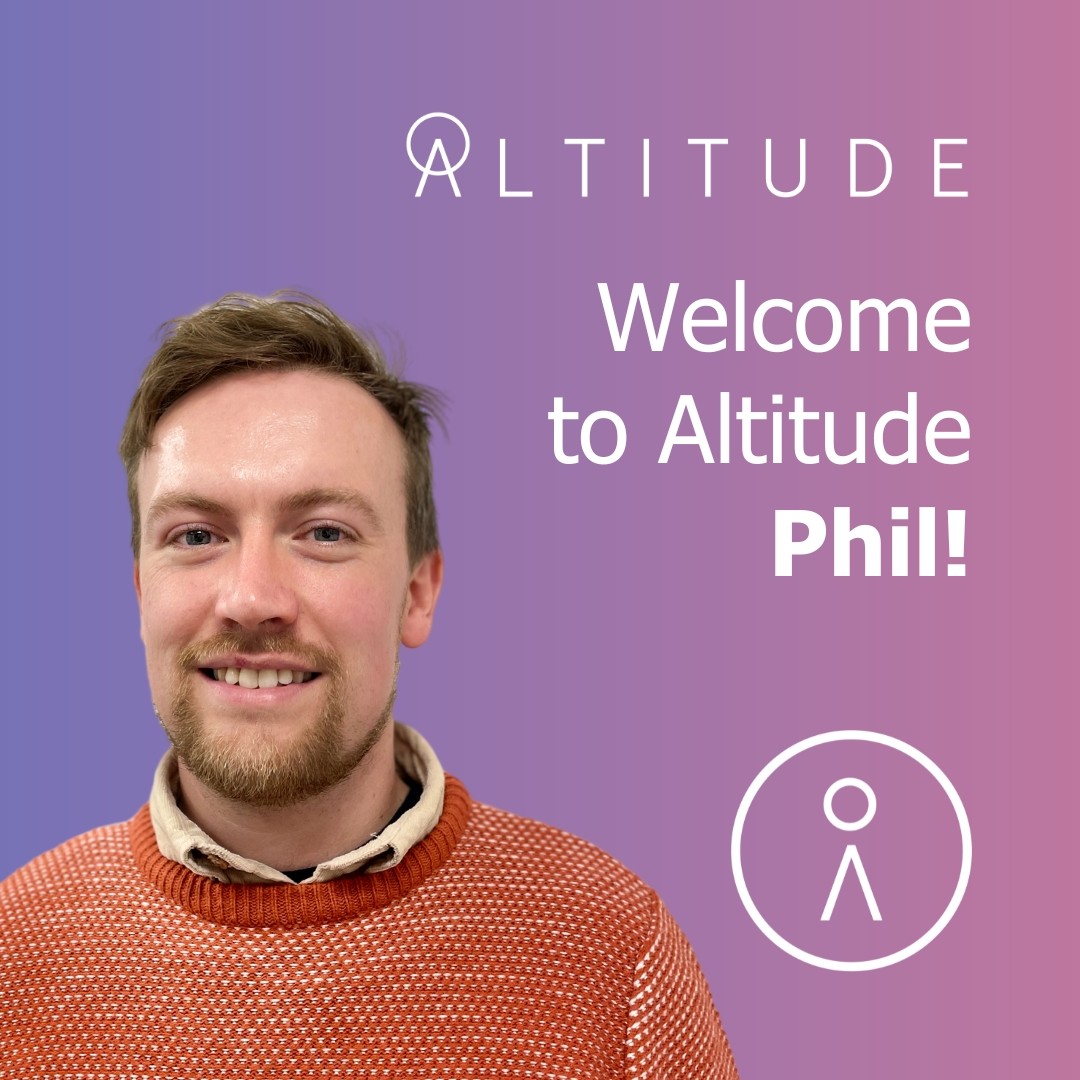 A nice early present in the form of Phil Duffield - our brand new and shiny Altitude Trainee!  Welcome to the Squad Phil!