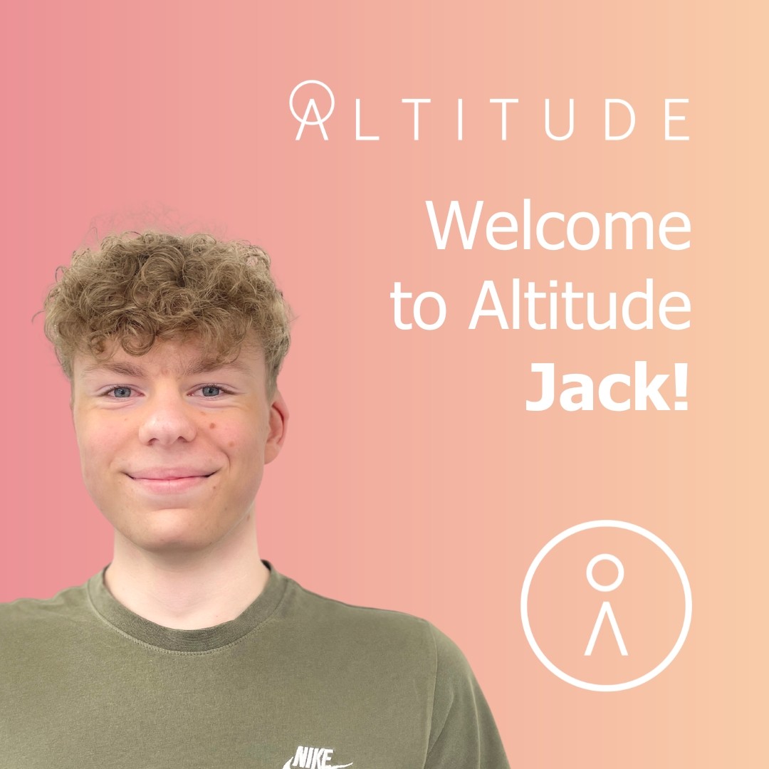 And then there were 21! How did that happen?! We're pleased to announce that Jack Benjamin has joined Altitude as our newest A Counting Cadet!  "The whole Squad has been so welcoming and I'm really looking forward to learning and developing my accounting knowledge and experience."  Welcome to the Squad Jack!