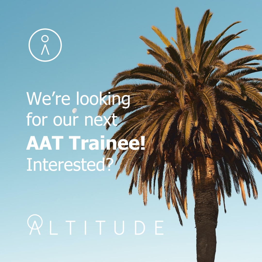 Are you ambitious and highly organised? Looking to start or develop your career? Interested in joining a unique environment? Then take a look at our AAT trainee position  Learn more via link in bio
‍♀️ Apply with your CV and covering letter - elevate@increasealtitude.com