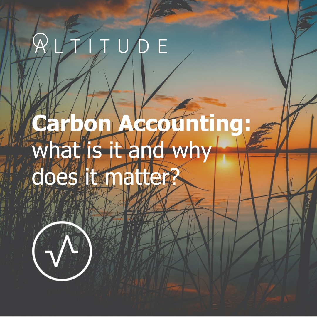 #CarbonAccounting: what is it and why is it something that of all types and sizes need to start calculating?  Swipe  to start counting your environmental impact...