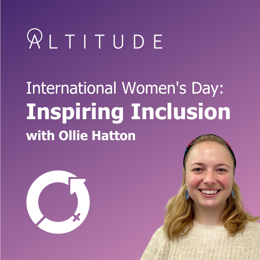 " is about starting and continuing the difficult conversations around inequality in the workplace. For me the challenge is bringing everyone along on the journey to equity and celebrating allyship." that's Olivia Hatton's goal for International Women's Day 2024.