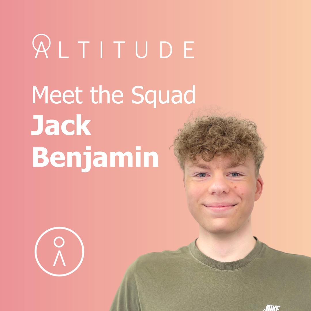 Meet Jack Benjamin   one of Altitude's A Counting Cadets!  Jack works across bookkeeping and tax and confesses that his methodical approach really helps when it comes to making sure everything is correct and presentable. He's also a frequenter of the gym and tries to play piano as often as possible!