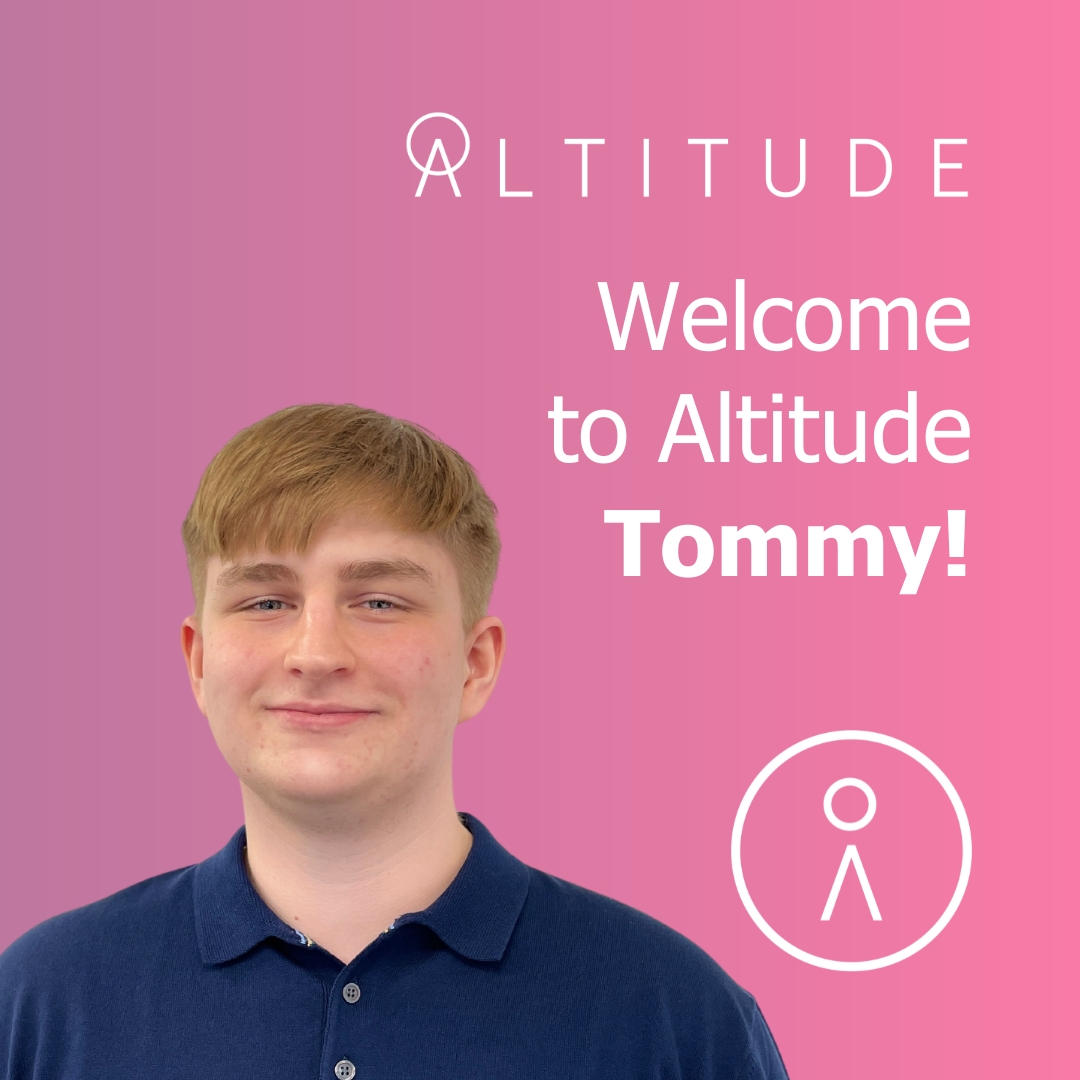 Say a big hello  to Tommy Collins, Altitude's newest A Counting Cadet!  Welcome to the Squad Tommy!