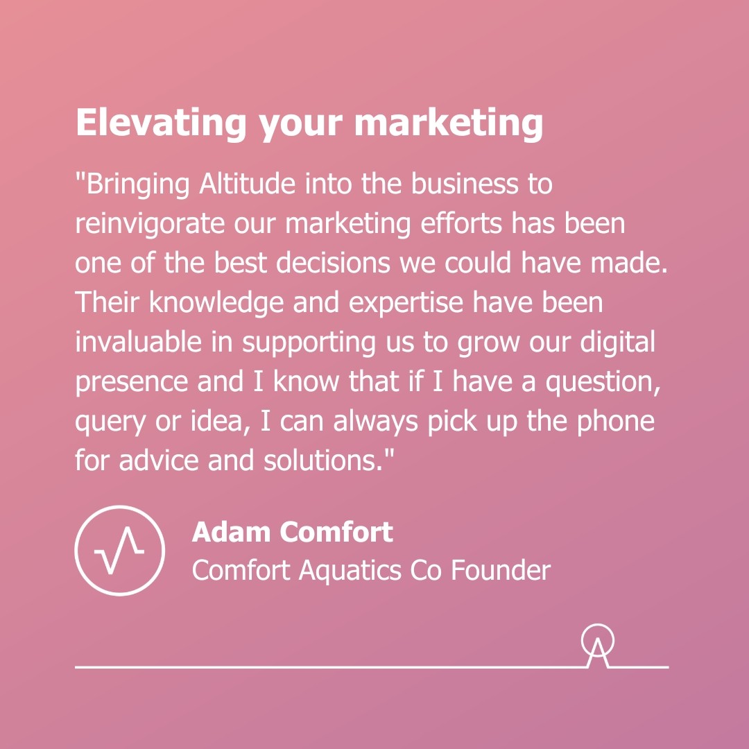 We don’t just do #Accounting, and #TaxAdvice….  We're so we support our clients across a range of business functions including their #MarketingStrategy!  @comfortaquatics were in need of some targeted and support to help their Co Founder focus on the things he does best; running a VERY successful business.